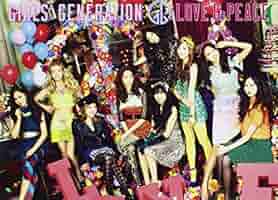 GIRLS'GENERATION Blu-ray Girls&Peace 限定盤 GIRLS' GENERATION ～LOVE&PEACE～ Japan 3rd Tour [初回盤][DVD